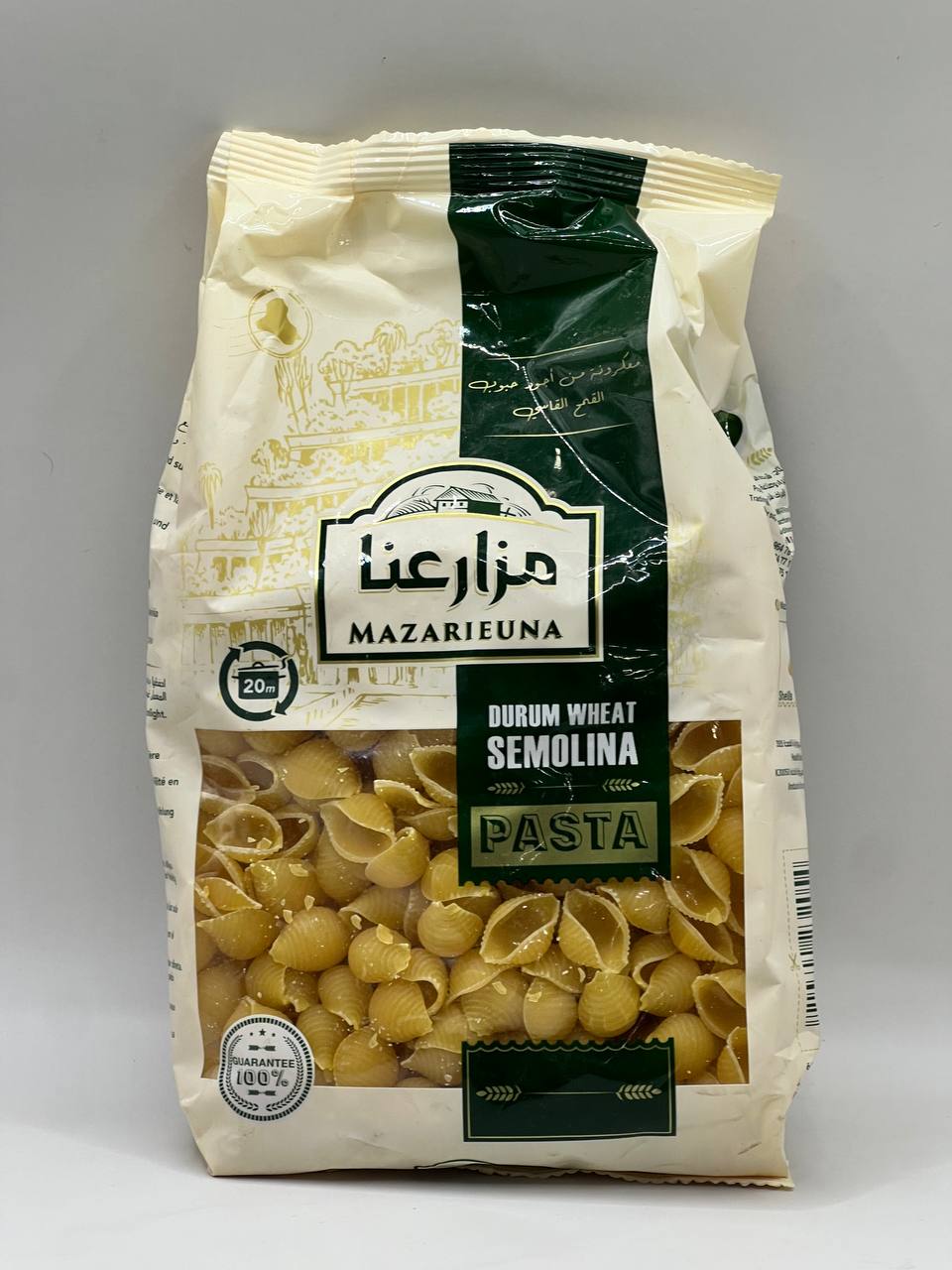 معكرونة مزارعنا القواقع